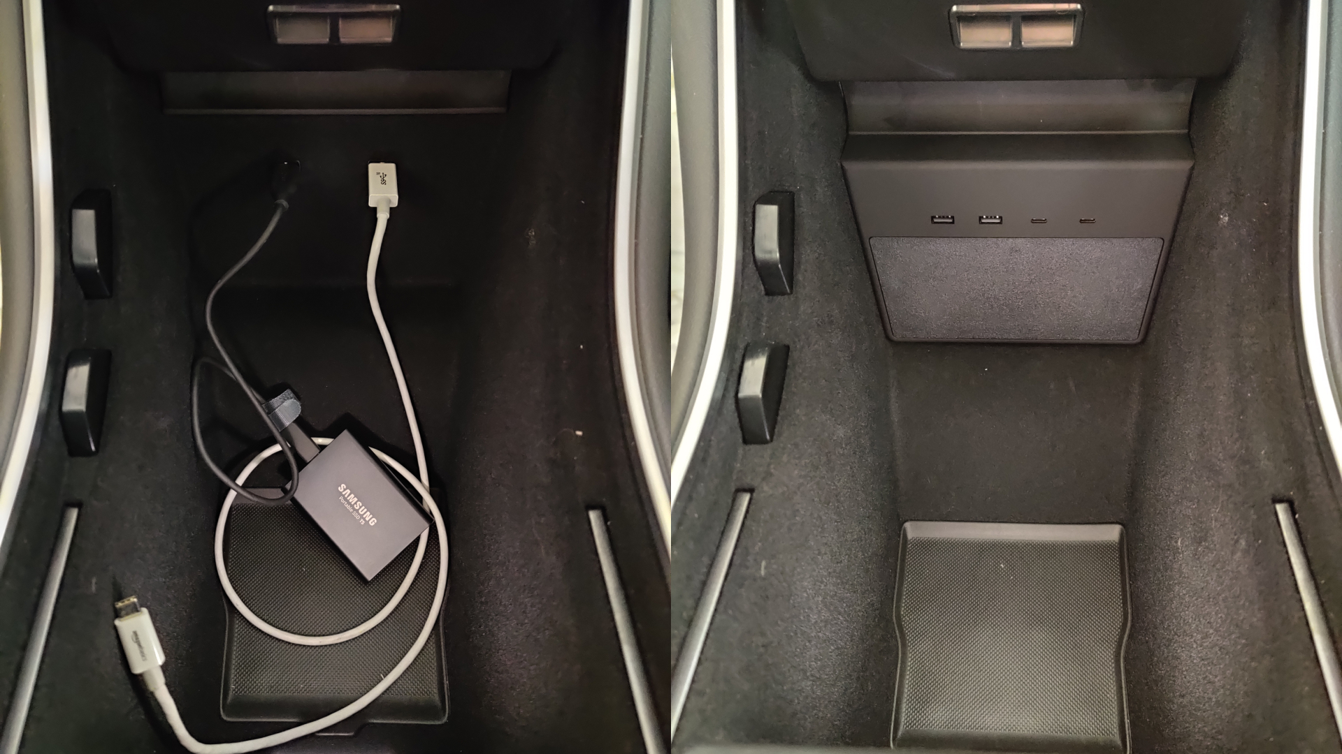 Review Jeda USB Hub For Tesla Model 3 ALEX SHOOLMAN